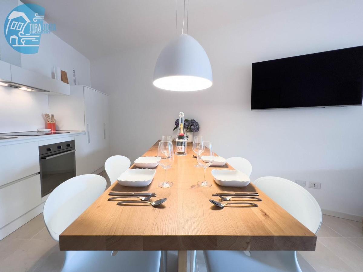 Porto San Rocco Tirabora Short Rent Leilighet Múggia Eksteriør bilde