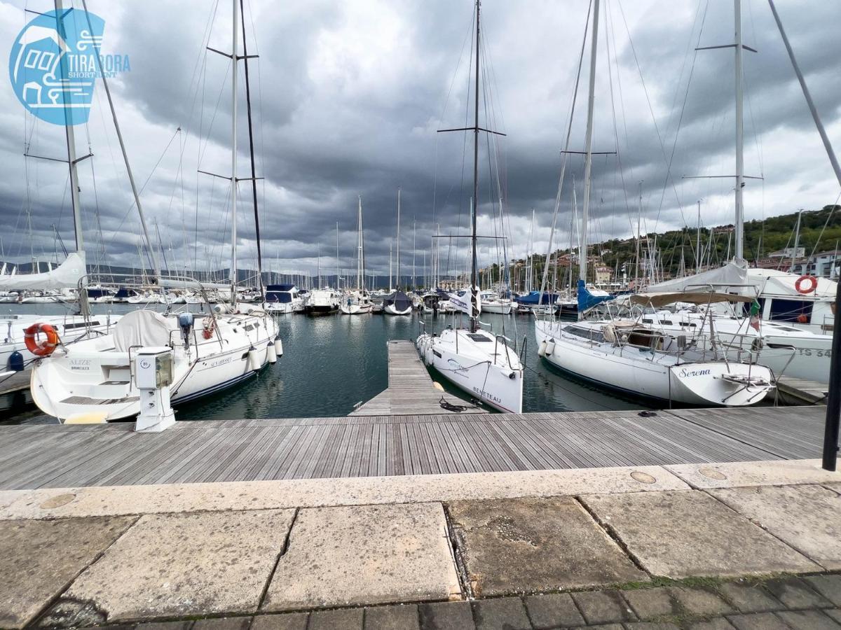 Porto San Rocco Tirabora Short Rent Leilighet Múggia Eksteriør bilde